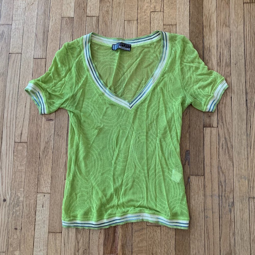 Vintage Missoni Sport Knit Top